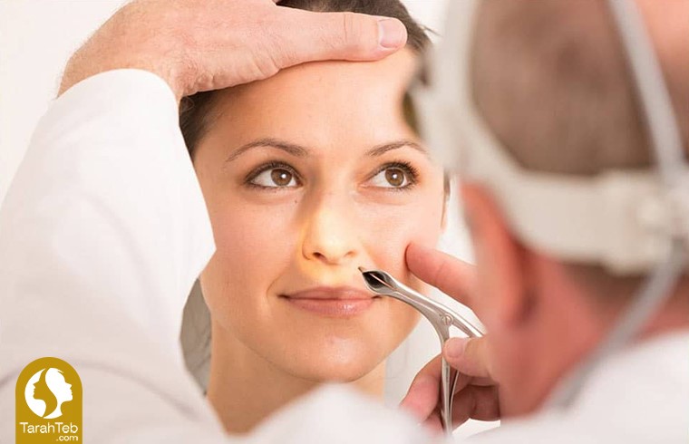 سوراخ شدن تیغه‌ی بینی