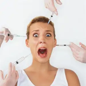 ترس تزریق ژل و بوتاکس و عوارض