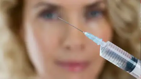 تزریق ژل با آمپول مخصوص
