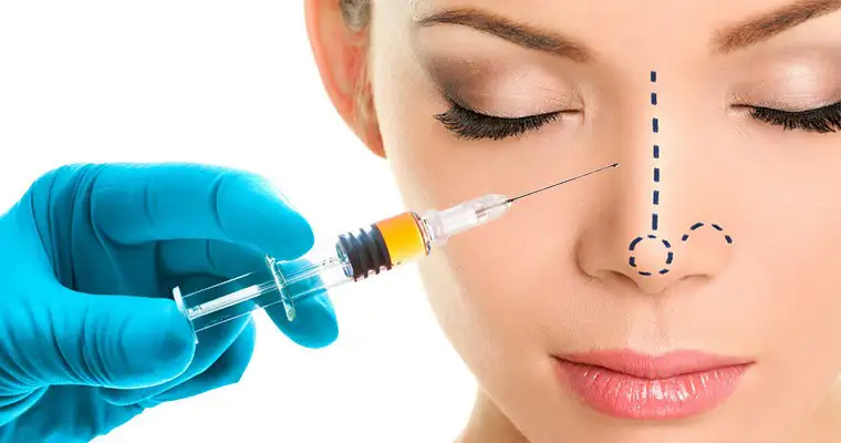 تغییر شکل بینی با تزریق ژل