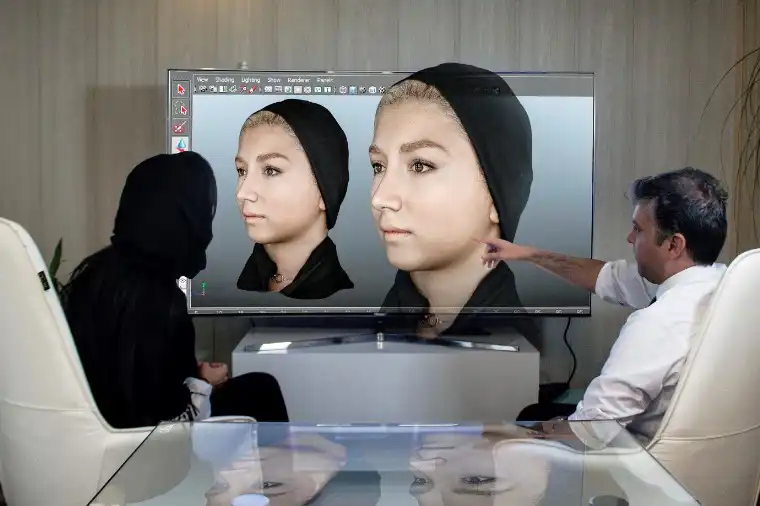 جلسه مشاوره جراحی بینی