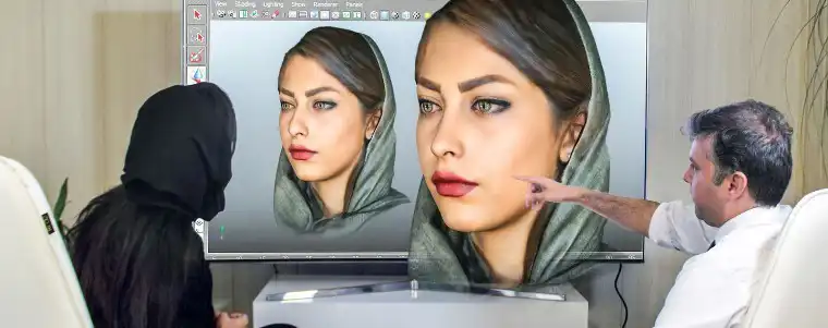 مشاوره قبل از جراحی بینی به روش قالب کنترلی