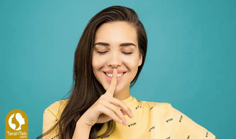 نتیجه‌ی جراحی افتادگی بینی