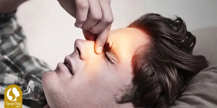 گرفتگی بینی به علت مشکلات سینوس‌ها
