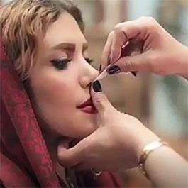 نحوه چسب زدن بعد از عمل بینی